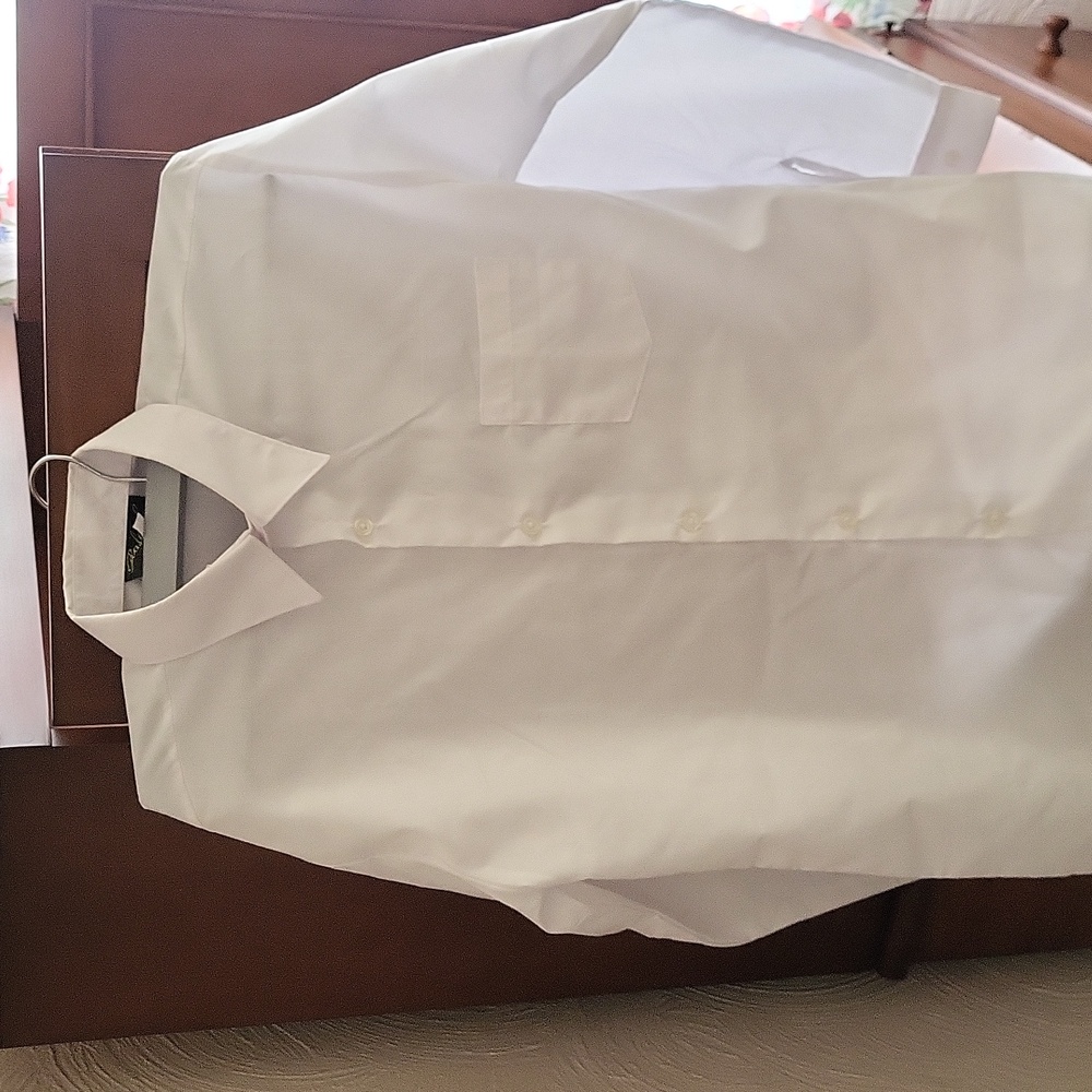 Rafael White Boys Button-Up Shirt Size 16
